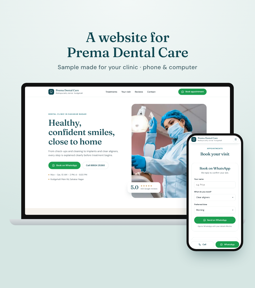 Cover image for Prema Multispeciality Dental Care